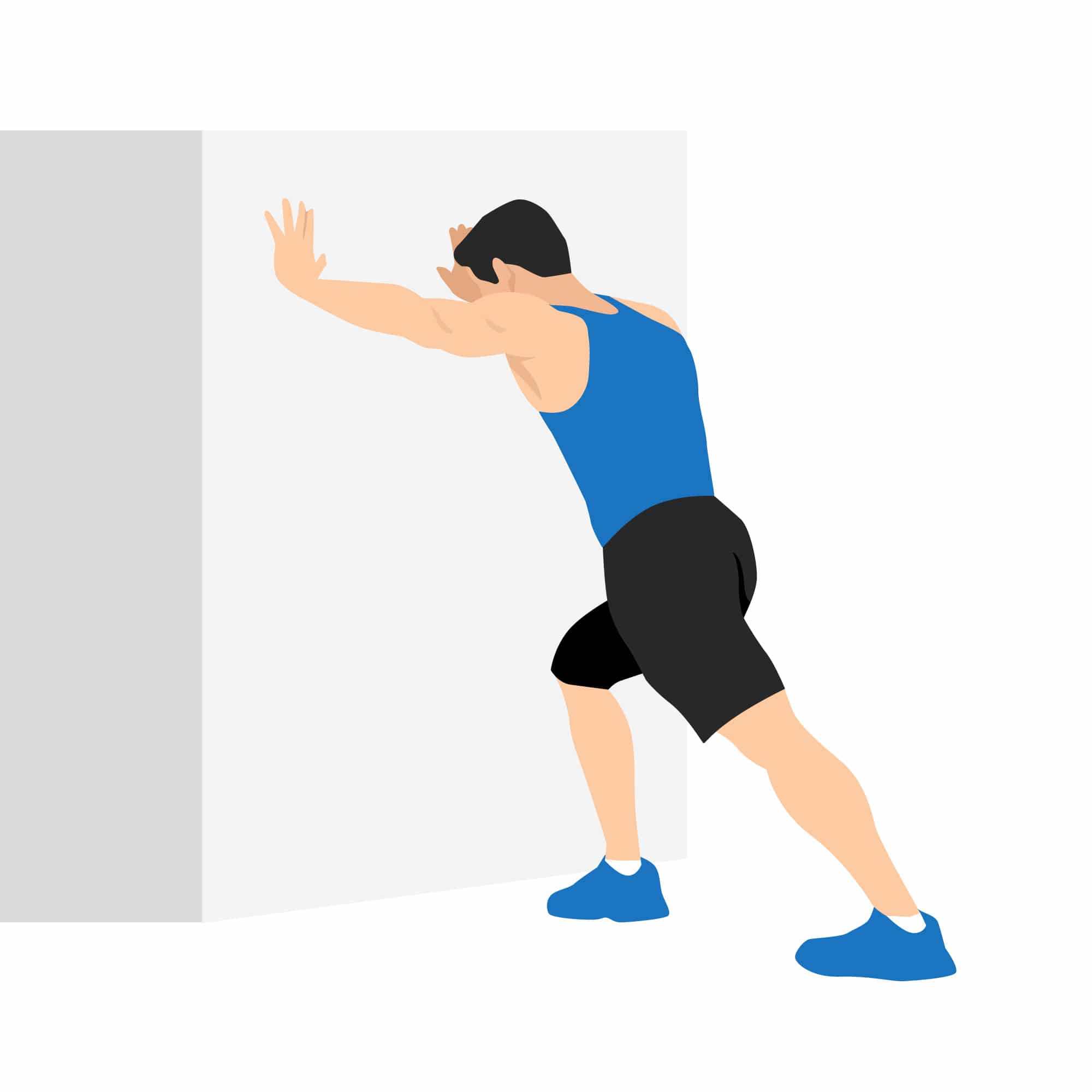 Top 3 Reasons why you have a stiff neck 10 Calf stretch