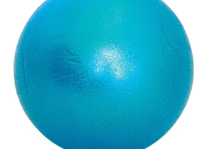 Pilates Stability Ball Soft blue colour on white background